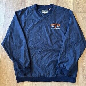 Vintage Syracuse Nylon Windbreaker 2003 NCAA National Champions Size M EUC